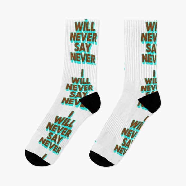 Item preview, I will never say never designed and sold by Stefrait-7.