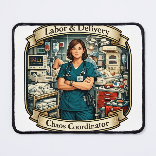 Item preview, Labor and Delivery Chaos Coordinator Funny Nurse Gift designed and sold by YMLux.