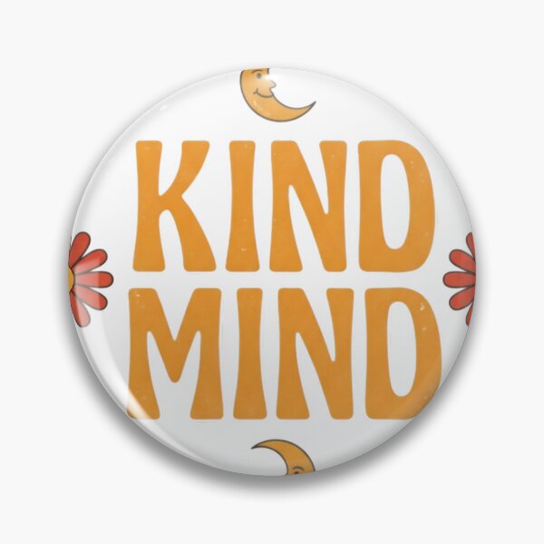 Item preview, Retro Kind Mind Affirmation Poster Art designed and sold by aashcreat.