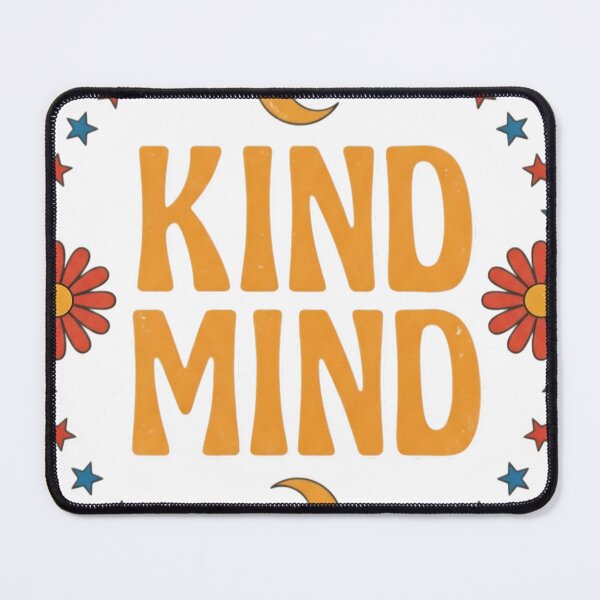 Item preview, Retro Kind Mind Affirmation Poster Art designed and sold by aashcreat.