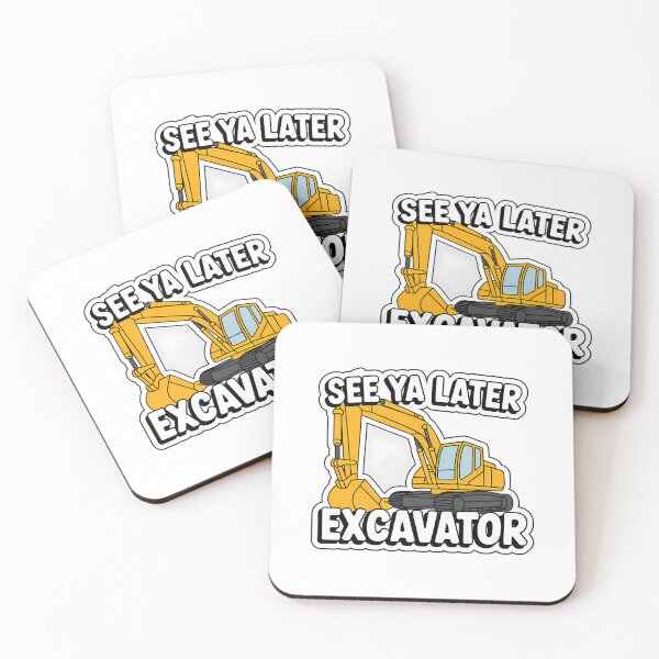 Item preview, Excavator Says Goodbye designed and sold by NiftyWrx.