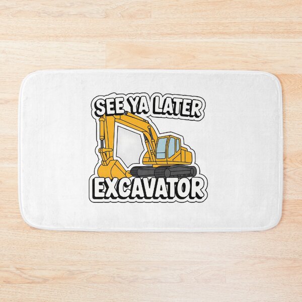 Item preview, Excavator Says Goodbye designed and sold by NiftyWrx.