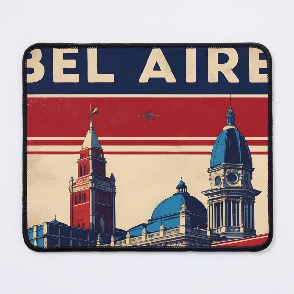 Item preview, Bel Aire Kansas 1950s USA Vintage Travel Tourism designed and sold by TravelersGems.