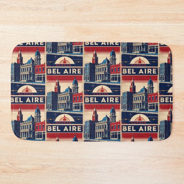 Item preview, Bel Aire Kansas 1950s USA Vintage Travel Tourism designed and sold by TravelersGems.