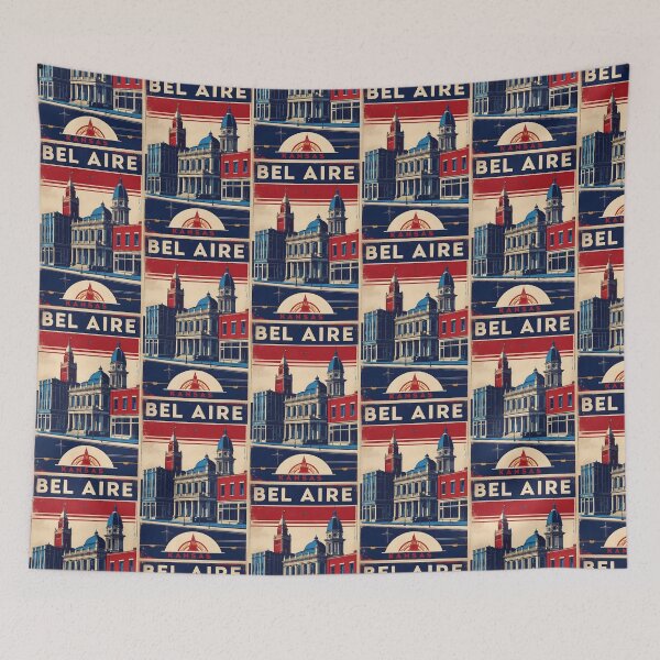 Item preview, Bel Aire Kansas 1950s USA Vintage Travel Tourism designed and sold by TravelersGems.