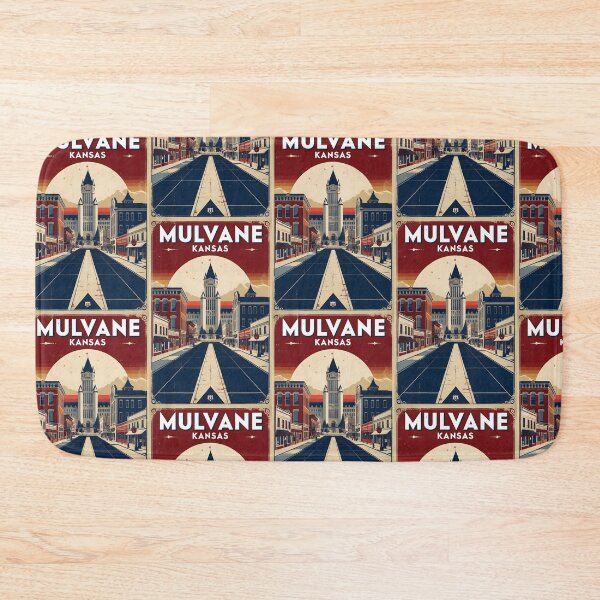 Item preview, Mulvane Kansas 1950s USA Vintage Travel Tourism designed and sold by TravelersGems.