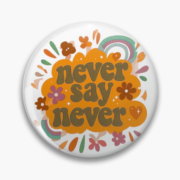Item preview, Never say never - doodles designed and sold by Stefrait-7.