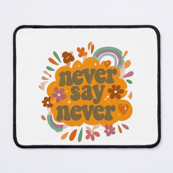 Item preview, Never say never - doodles designed and sold by Stefrait-7.