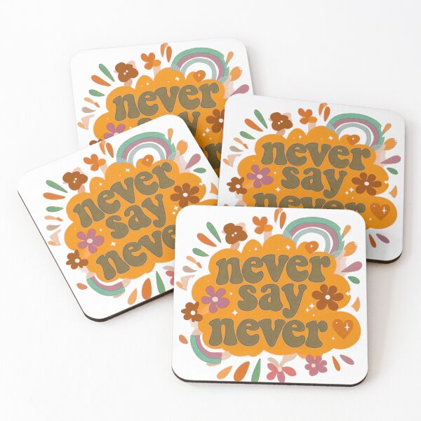 Item preview, Never say never - doodles designed and sold by Stefrait-7.