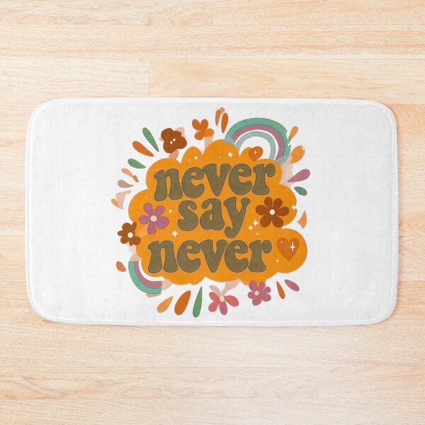 Item preview, Never say never - doodles designed and sold by Stefrait-7.