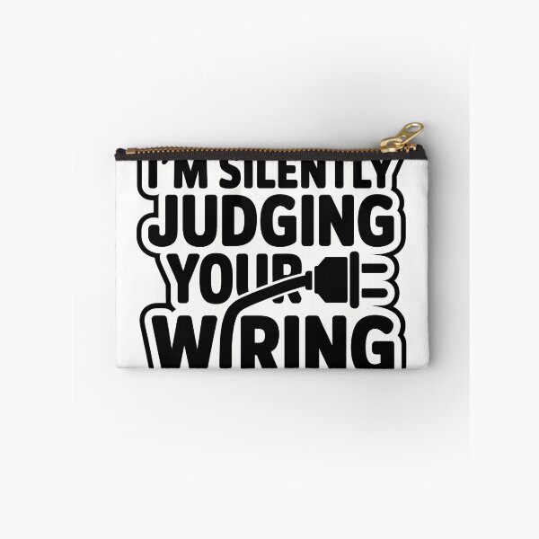 Item preview, I'M SILENTLY JUDGING YOUR WIRING designed and sold by NiftyWrx.