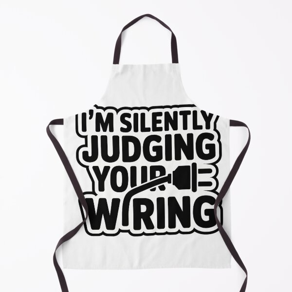 Item preview, I'M SILENTLY JUDGING YOUR WIRING designed and sold by NiftyWrx.