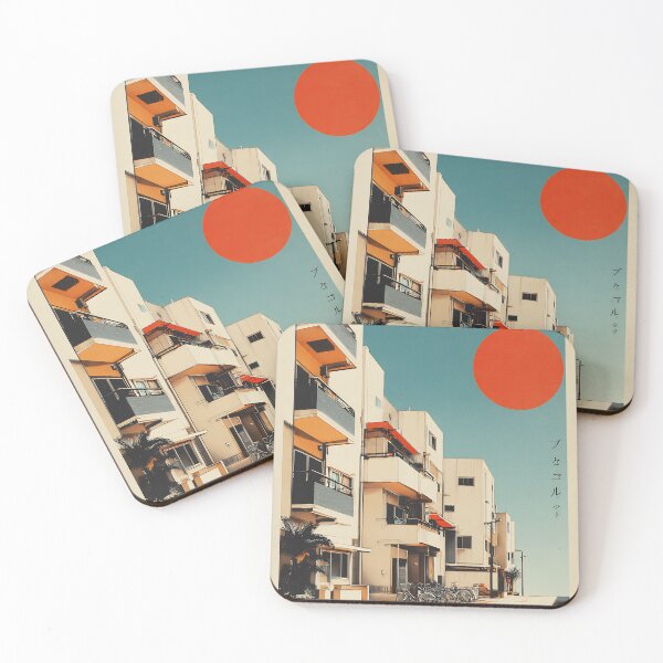 Item preview, Tokyo Buildings - Minimalist Japandi Zen Wall Art  designed and sold by KJNihonDesigner.
