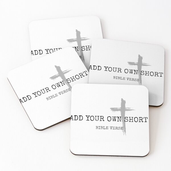 Item preview, Add Your Own Quote or Bible Verse designed and sold by HisDesignCo.