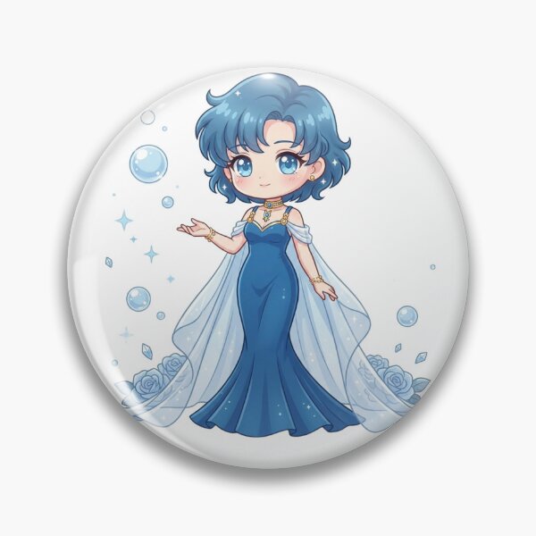 Item preview, Princess Mercury Sticker designed and sold by Solace Sparkles.