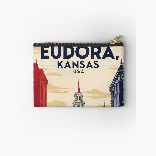 Item preview, Eudora Kansas 1950s USA Vintage Travel Tourism designed and sold by TravelersGems.
