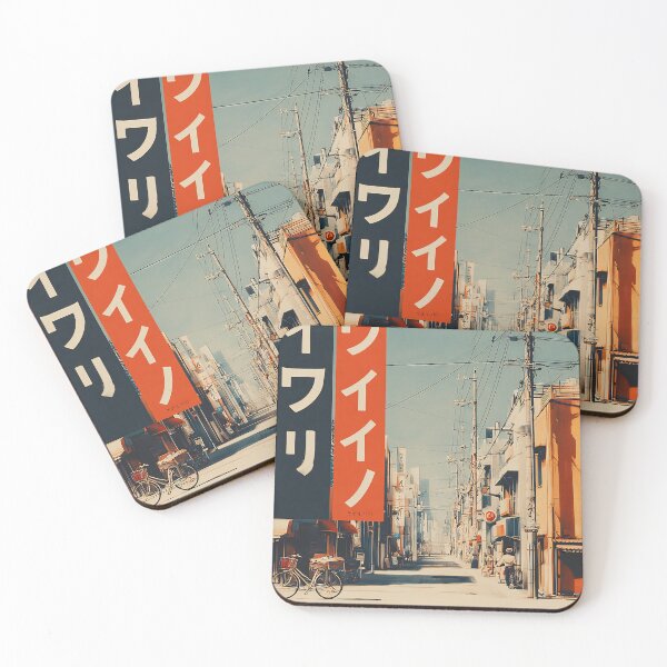 Item preview, Tokyo Buildings - Minimalist Japandi Zen Wall Art  designed and sold by KJNihonDesigner.