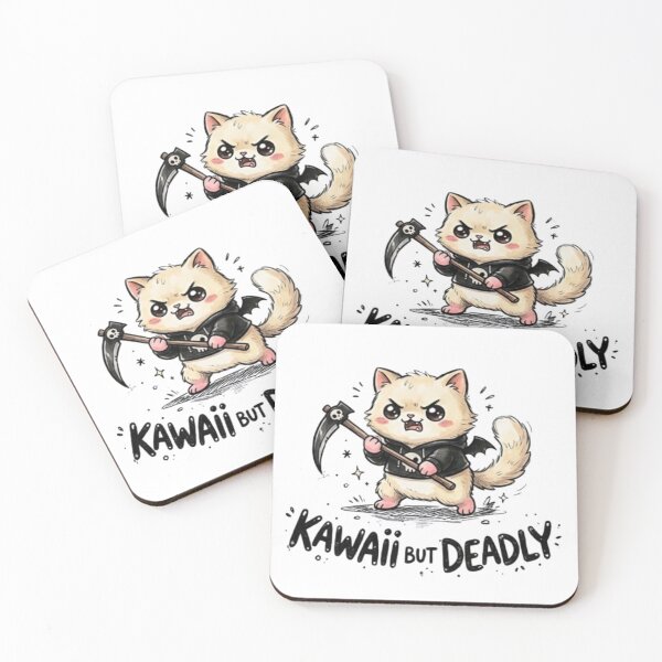 Item preview, Kawaii Pastel Goth Cat Grim Reaper - Cute But Deadly Anime Aesthetic designed and sold by musabadam2013.