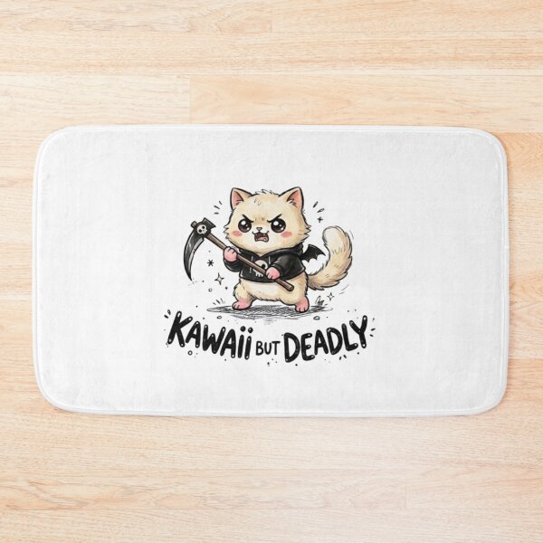 Item preview, Kawaii Pastel Goth Cat Grim Reaper - Cute But Deadly Anime Aesthetic designed and sold by musabadam2013.