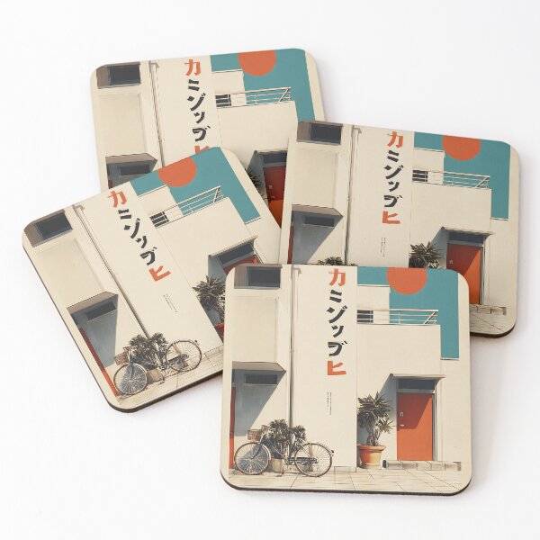 Item preview, Tokyo Buildings - Minimalist Japandi Zen Wall Art  designed and sold by KJNihonDesigner.