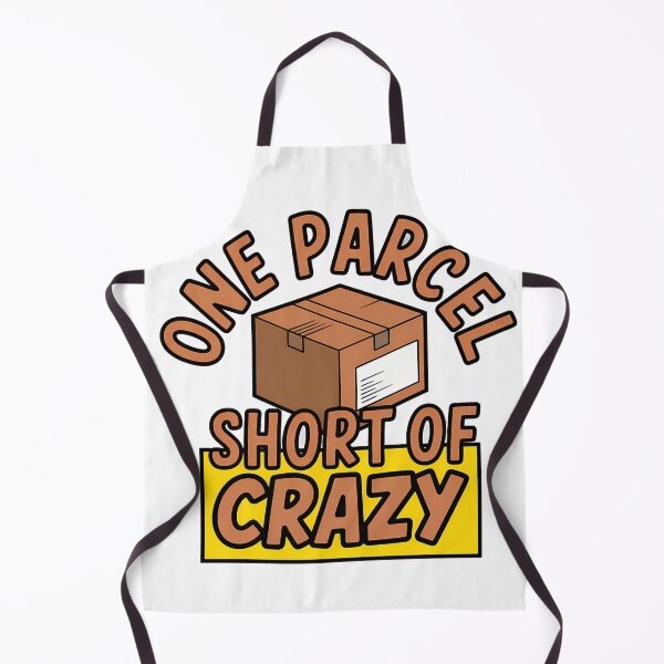 Item preview, One Parcel Short of Crazy Postal Humor designed and sold by NiftyWrx.