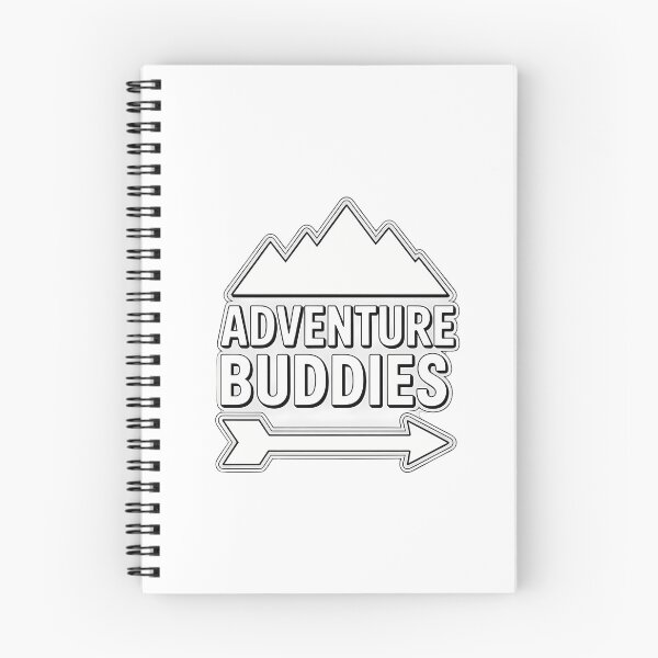 Item preview, Minimalist Adventure Buddies Text designed and sold by NiftyWrx.