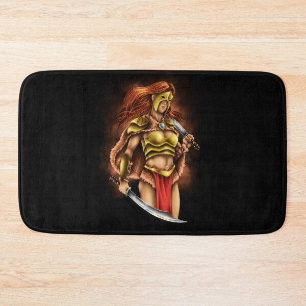 Item preview, Epic Warrior Queen - Dark Fantasy Battle Art designed and sold by 1001T-Shirt.