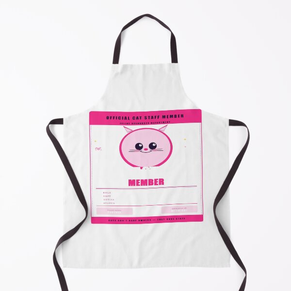 Item preview, Official Cat Staff Member Feline Resources Funny Cat Gift designed and sold by Mega-Shopping.