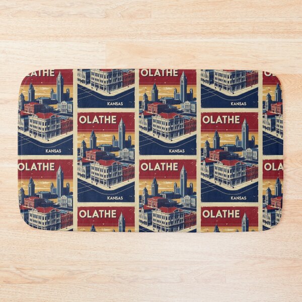 Item preview, Olathe Kansas 1950s USA Vintage Travel Tourism designed and sold by TravelersGems.
