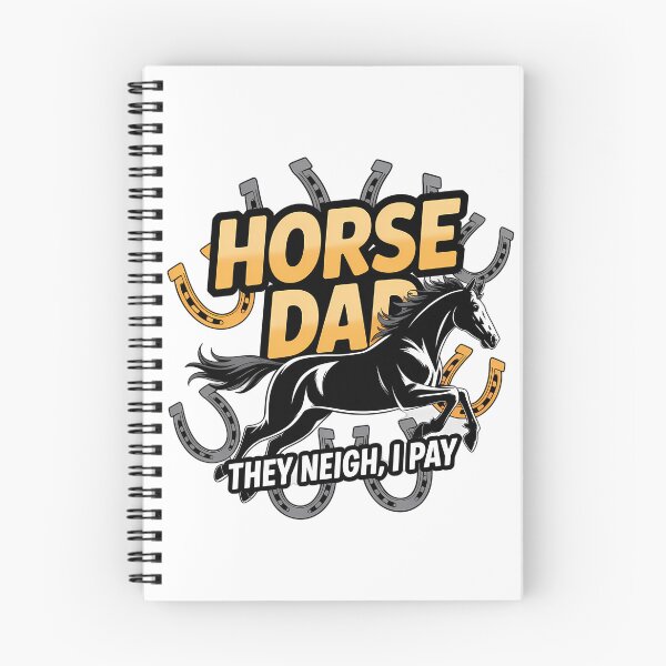Item preview, Horse Dad Gold Silhouette designed and sold by NiftyWrx.