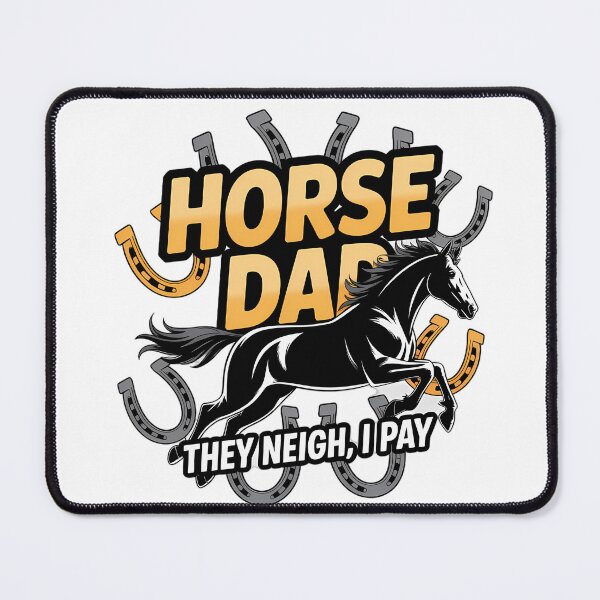 Item preview, Horse Dad Gold Silhouette designed and sold by NiftyWrx.