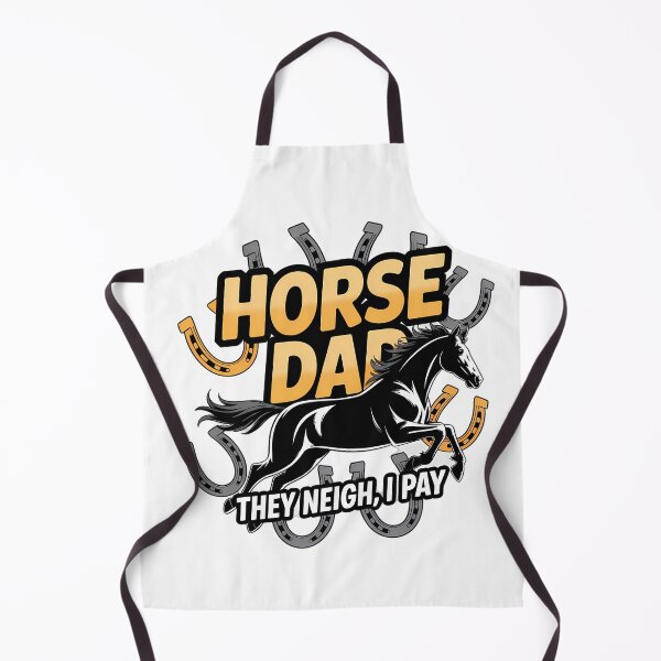 Artikelvorschau, Goldene Silhouette von Horse Dad entworfen und verkauft von NiftyWrx.