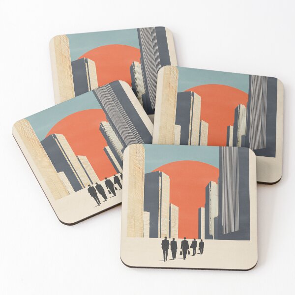 Item preview, Tokyo Buildings - Minimalist Japandi Zen Wall Art  designed and sold by KJNihonDesigner.