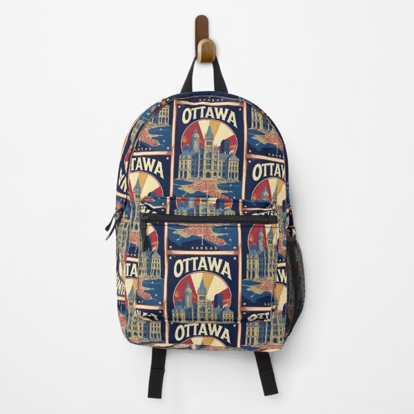 Item preview, Ottawa Kansas 1950s USA Vintage Travel Tourism designed and sold by TravelersGems.