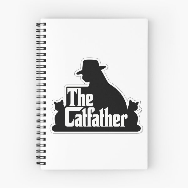 Item preview, The Catfather Minimalist Silhouette designed and sold by NiftyWrx.
