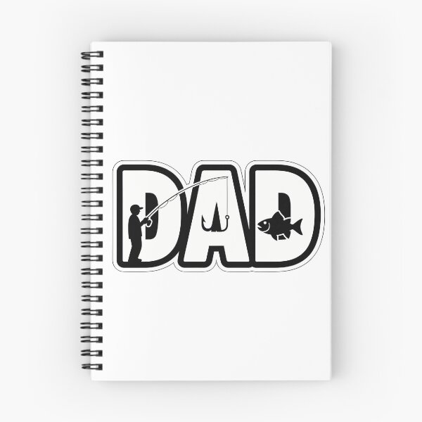 Item preview, Fishing Dad DAD Silhouette designed and sold by NiftyWrx.