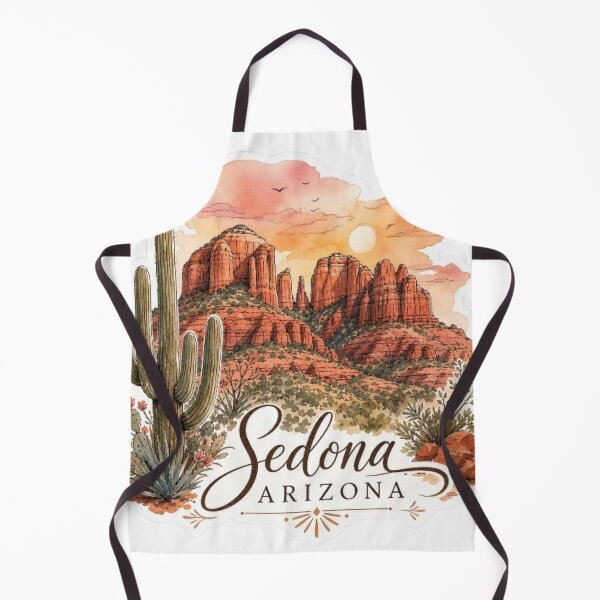 Item preview, Sedona Arizona Desert Mountain Travel Sticker designed and sold by Modefissi.
