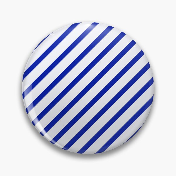 Item preview, Blue & ghost white diagonal lines designed and sold by Mint + Midnight.