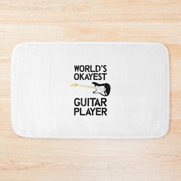 Item preview, World's Most Okayest Guitarist Funny Music Guitar Player Axe designed and sold by wardpowerslamon.