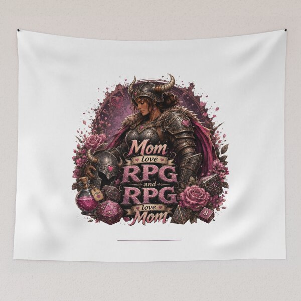 Item preview, Mom Loves RPGs and RPGs Love Mom designed and sold by LarmaOne.