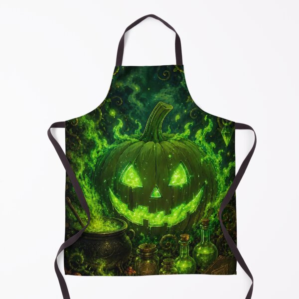 Item preview, Halloween 9 - Glowing Toxic Green Slime Jack-O-Lantern designed and sold by NikaNavi.