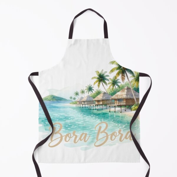 Item preview, Bora Bora Tropical Lagoon Travel Sticker designed and sold by Modefissi.
