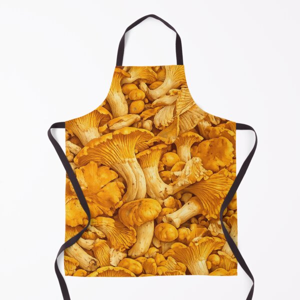 Item preview, Chanterelle Mushroom Pattern | Golden Forest Fungi Texture designed and sold by TheSlowShore.