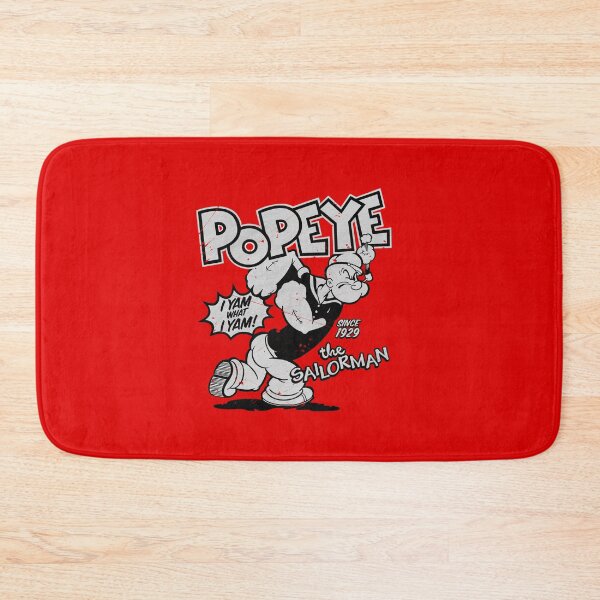 Item preview, Popeye the Sailorman - I Yam what I Yam - Since 1929 Vintage (gray scale) designed and sold by ZERO-MIND.