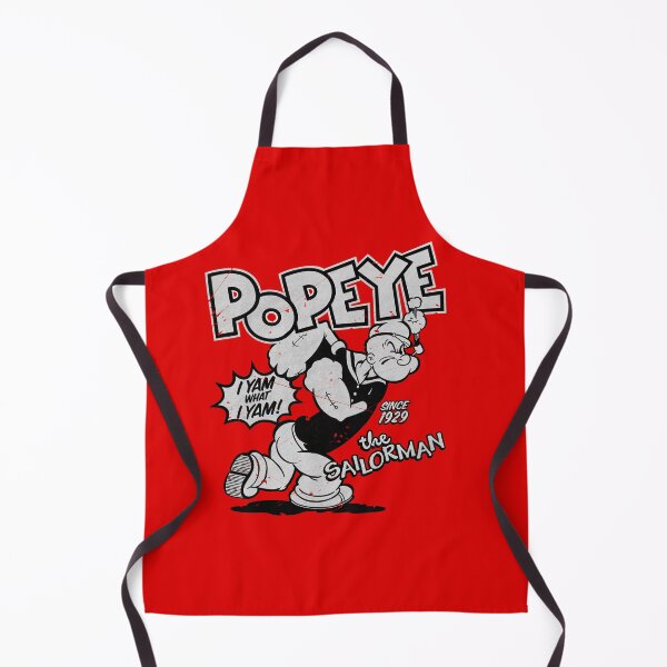 Item preview, Popeye the Sailorman - I Yam what I Yam - Since 1929 Vintage (gray scale) designed and sold by ZERO-MIND.