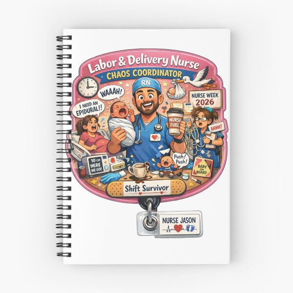 Item preview, Emotional Support Murse Funny Male Nurse Humor Gift designed and sold by YMLux.