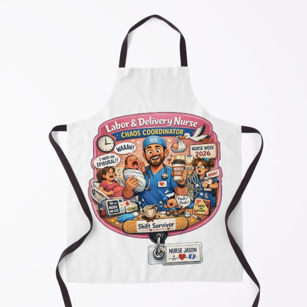 Item preview, Emotional Support Murse Funny Male Nurse Humor Gift designed and sold by YMLux.