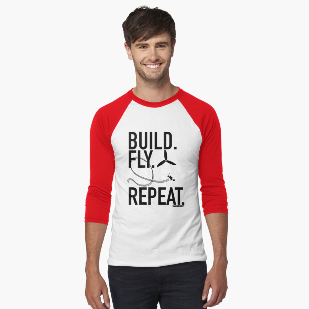 Item preview, Baseball ¾ Sleeve T-Shirt designed and sold by Deerfootmedia.