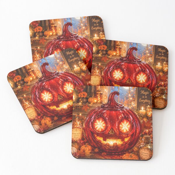 Item preview, Halloween 6 - Glowing Red Eyed Jack-O-Lantern Pumpkin designed and sold by NikaNavi.