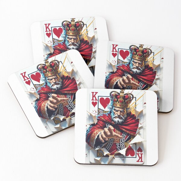 Item preview, King Card Design ? | K Letter Playing Card Art designed and sold by PrintWavePro.